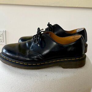 Dr. Martens 1461 Black Leather Oxfords - Classic Docs